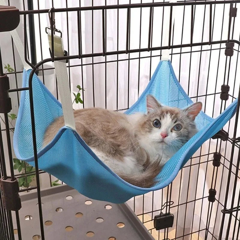 Cats Bed Summer Hammock Hammocks Hanging Accessories Pets Window Houses Beds Pet Things Balcon Kitten Furniture Hammack House