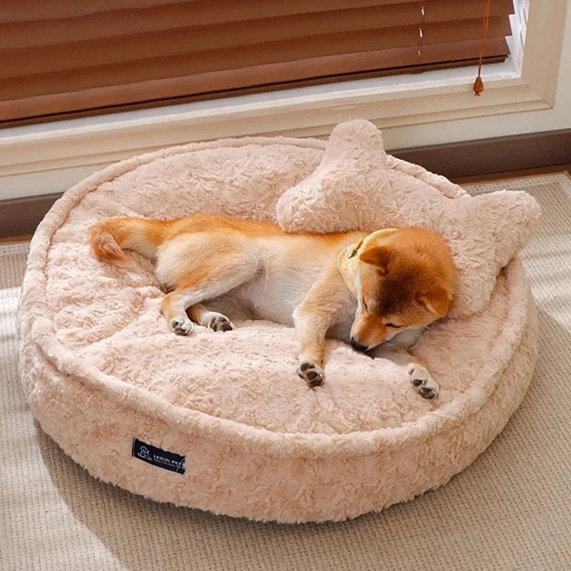 Dog Bed Pet Beds Accessories Supplies Dogs Winter Baskets Fluffy Bedding Warm Mat Sofa Big Accessory Small Breeds Puppy Cats